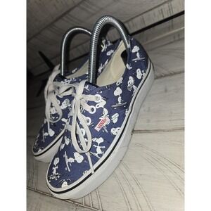VANS X Peanuts Authentic Snoopy Women's Size 6/Men's 4.5 Skateboarding Shoes